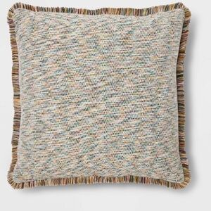 Euro Multi Fringe Jacquard Decorative Throw Pillow - Opalhouse